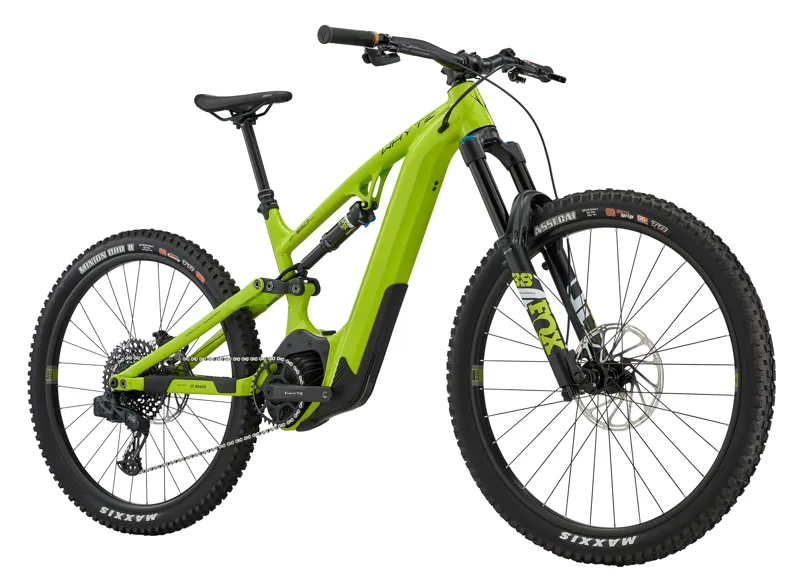 Whyte E-160 RS Mx Electric Mountain Bike 2023 in Lime Green-4